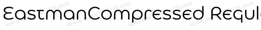 EastmanCompressed Regular字体转换